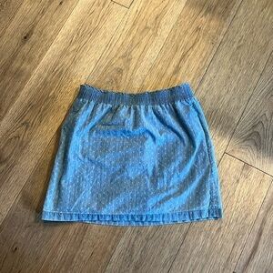 J CREW | denim mini skirt, size 6